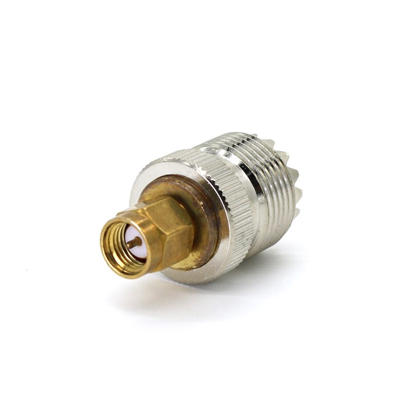 Sma Male Naar SL16 Vrouwelijke Connector Uhf SL16 Coax Adapter Connector Converter 1 Pc SMA-J/UHF-K Connector