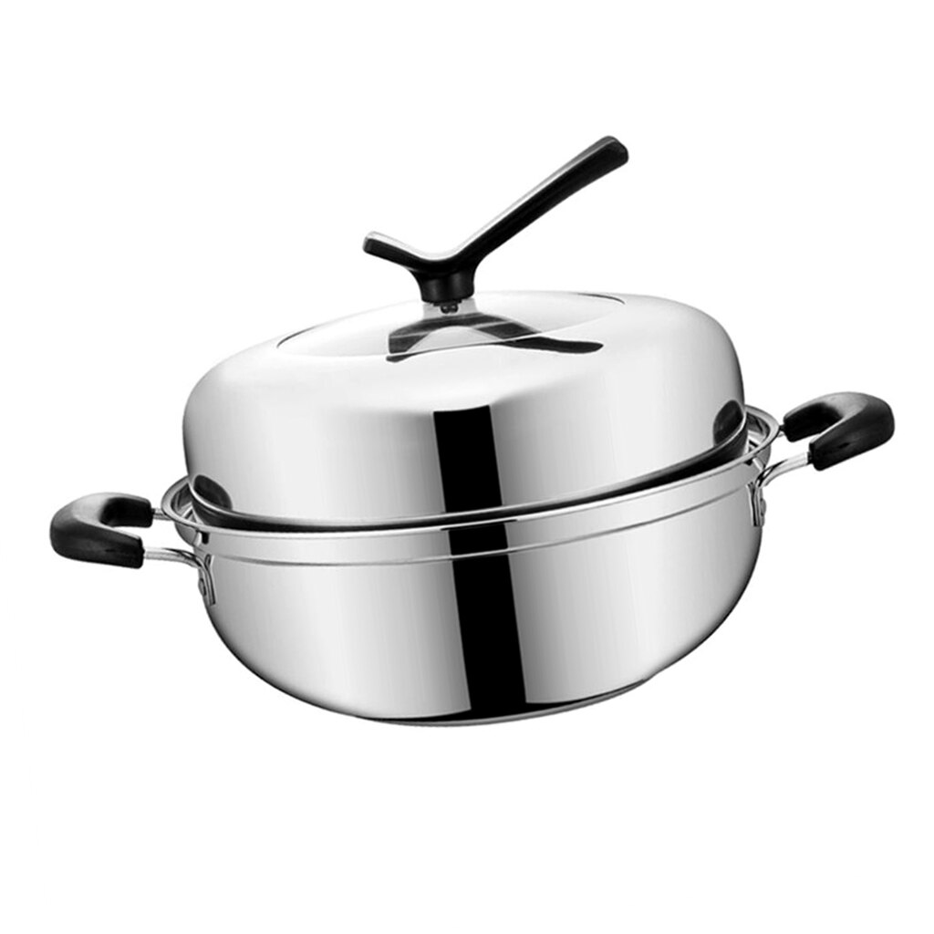 Stainless Steel Pactical Vegetable Meat Fish Multi Food Steamer Cooker