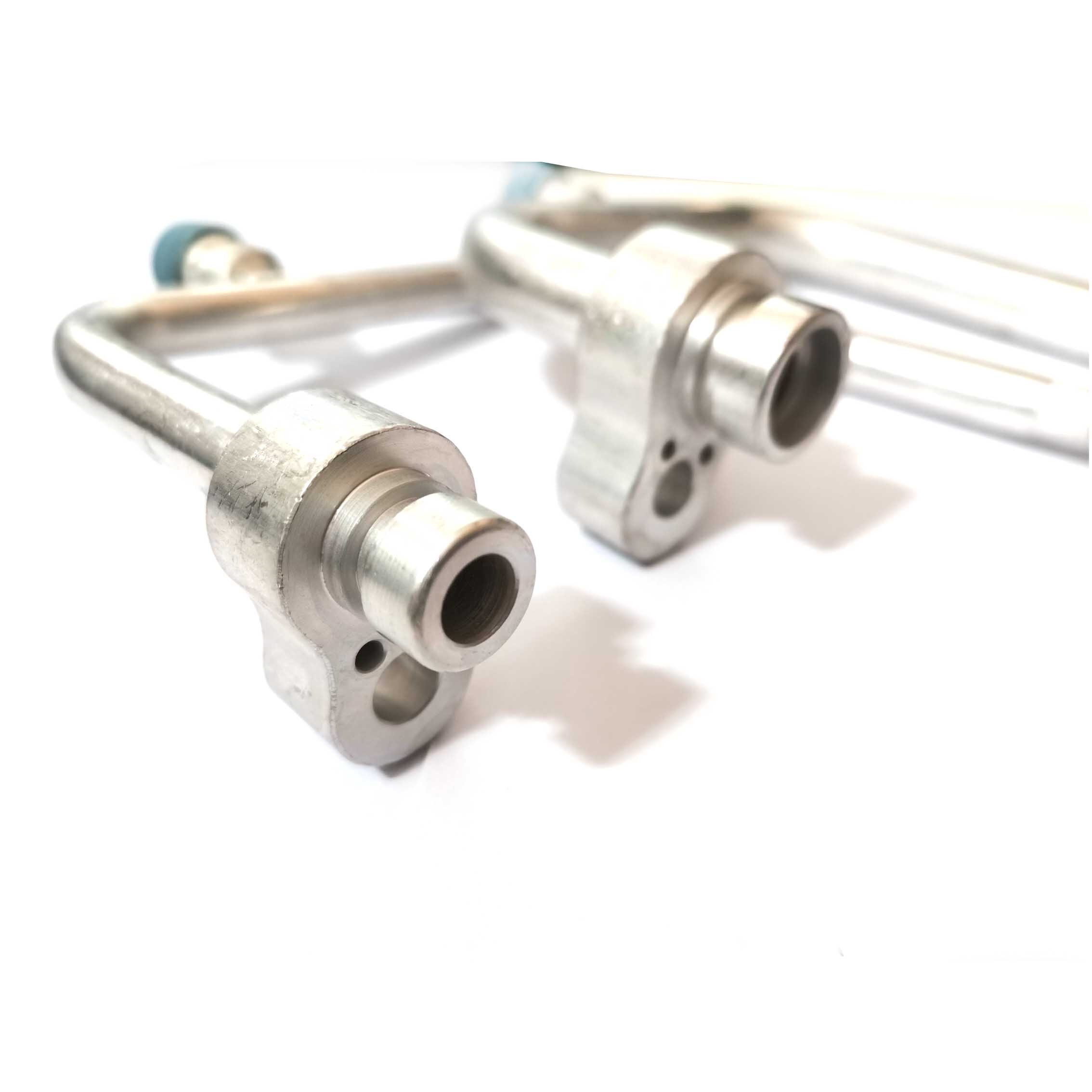 1Pair Hitachi Excavator Air Conditioner Compressor High and Low Pressure Pipe Joint Auto AC Pipe Hoses Fittings