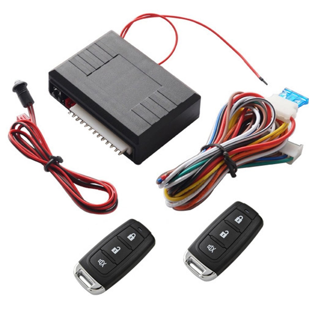 Actuador Universal de cerradura de puerta de coche, sistema de entrada sin llave, bloqueo Central, Control remoto, Motor de 12v