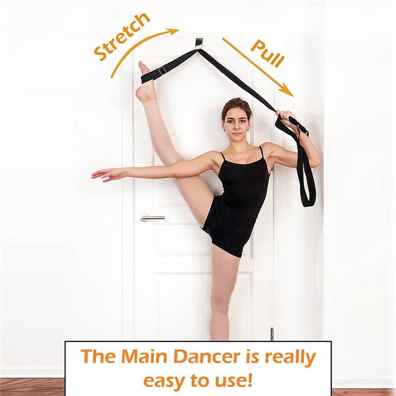 bailarina de ballet, banda elástica para danza, ejercicio Gimnástico, equipo casero para Ballet, extensor de pierna, bandas elásticas de gimnasio para pies