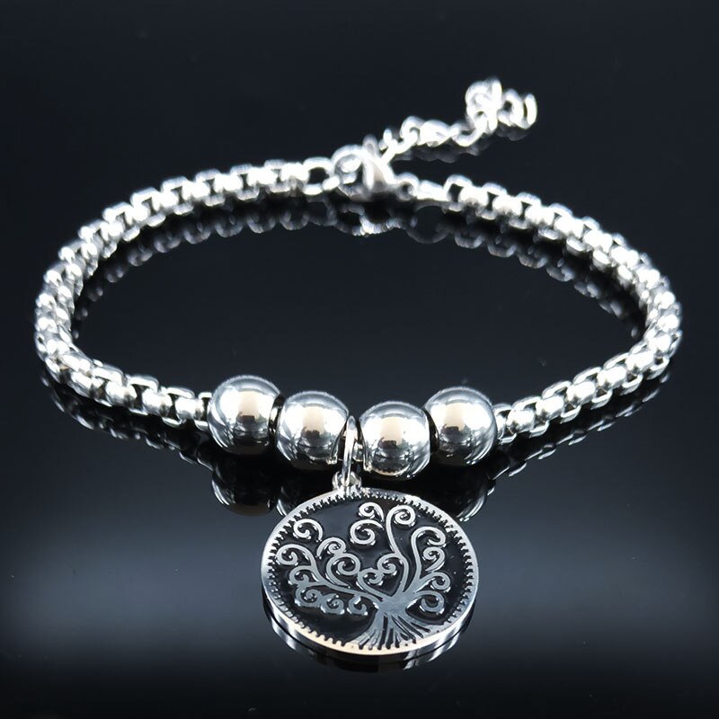 2022 Lotus Edelstahl Manschette Armbinde für Frauen Silber Farbe Armreif Armbänder Schmuck Armbinde acier B18336: B