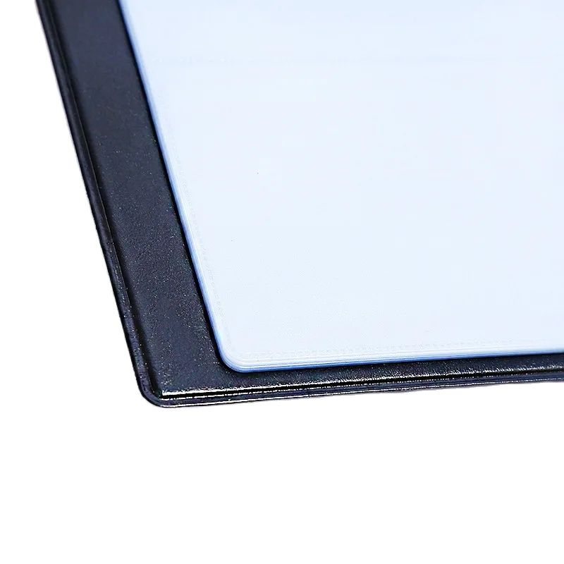 Leather Business Card Organizer Book for Men, Business Card Holder, Credit Card Holder, 120 Cards Capacity