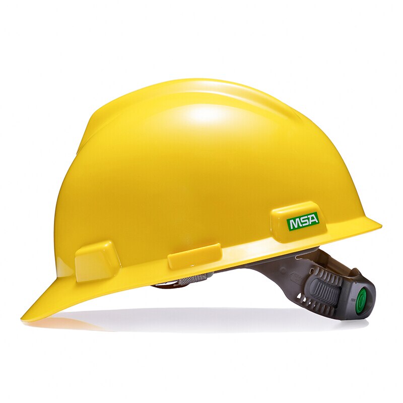MSA Safety Helmet V-Gard PE Material Type Hard Hat Work Cap Construction Working Protective Helmets Security Labor Helmet