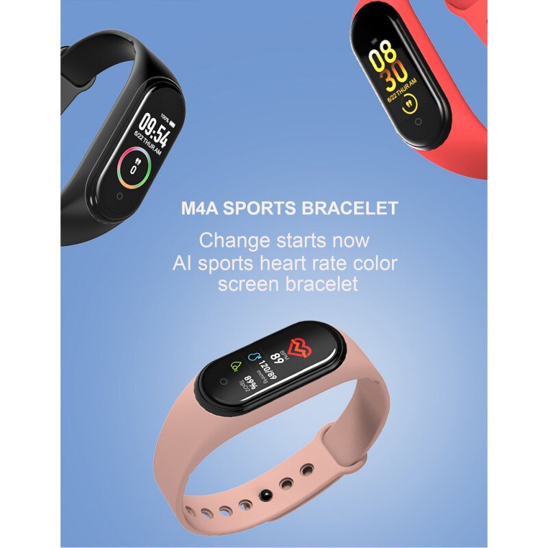 Bracelet podomètre intelligent, moniteur de pression artérielle et de fréquence cardiaque, bracelet de suivi sportif, montre de fitness, podomètre de sport b