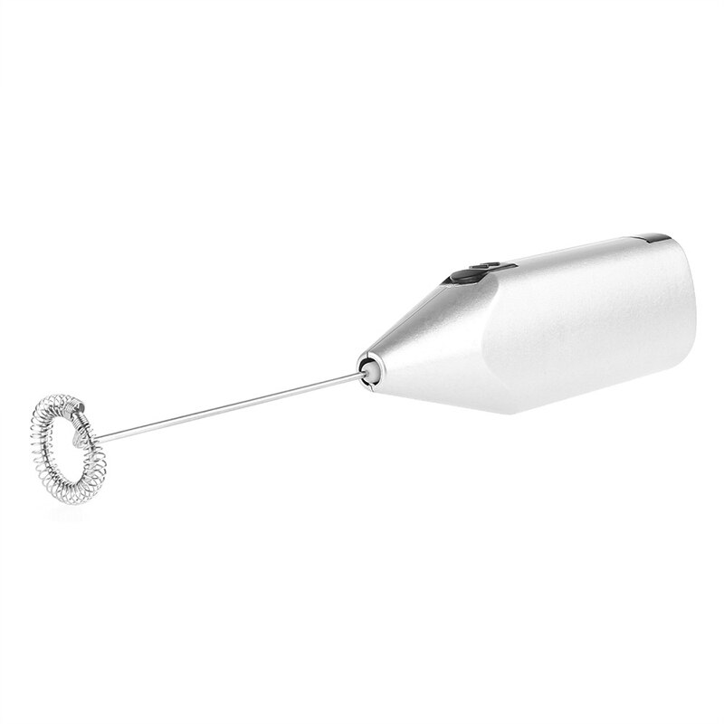 Lucog elektrisk mjölkskummare mini handmixer för kök batterikraft mjölk ägg kaffe juicepress mat portabel mixer