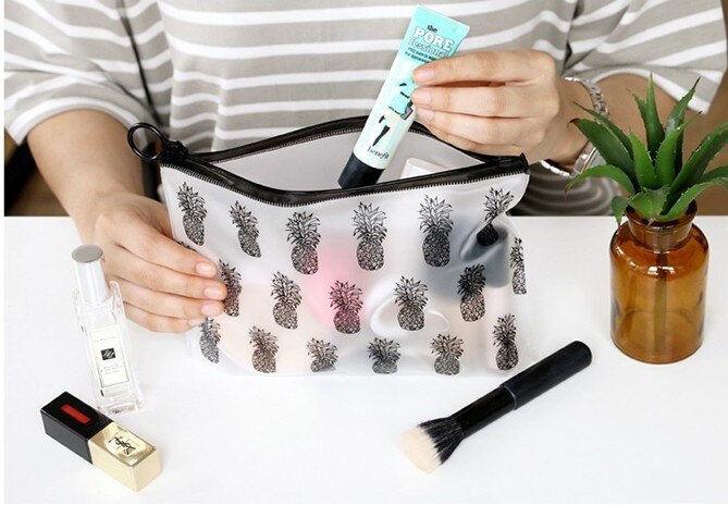 Make-Up Ziplock Opbergtas Etui Pvc Waterdicht Tandenborstel Tandpasta Toilettas Wassen Pouch Cosmetic Bag Travel Organizer: 1