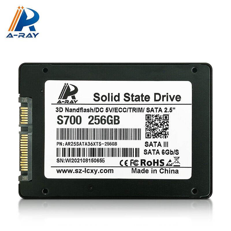 Internal Solid State Drives 128GB 256GB 512GB 1TB 2.5&#39;&#39; SATA III 6Gb/s Internal SSD 3D TLC for Laptop