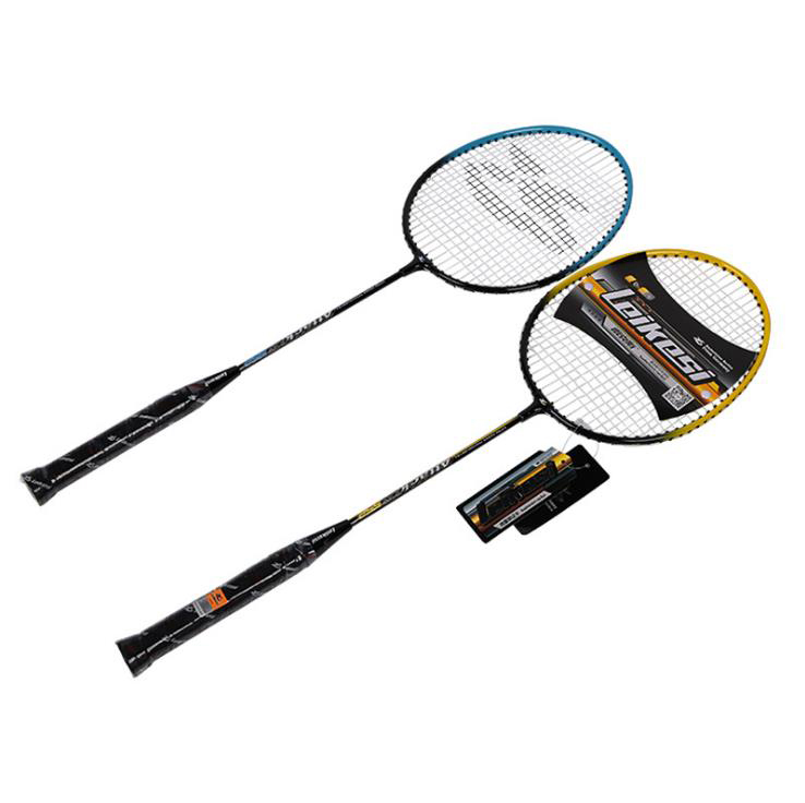 Crossway letvægts carbon badmintonketchere raquette  de 1 par: Gul