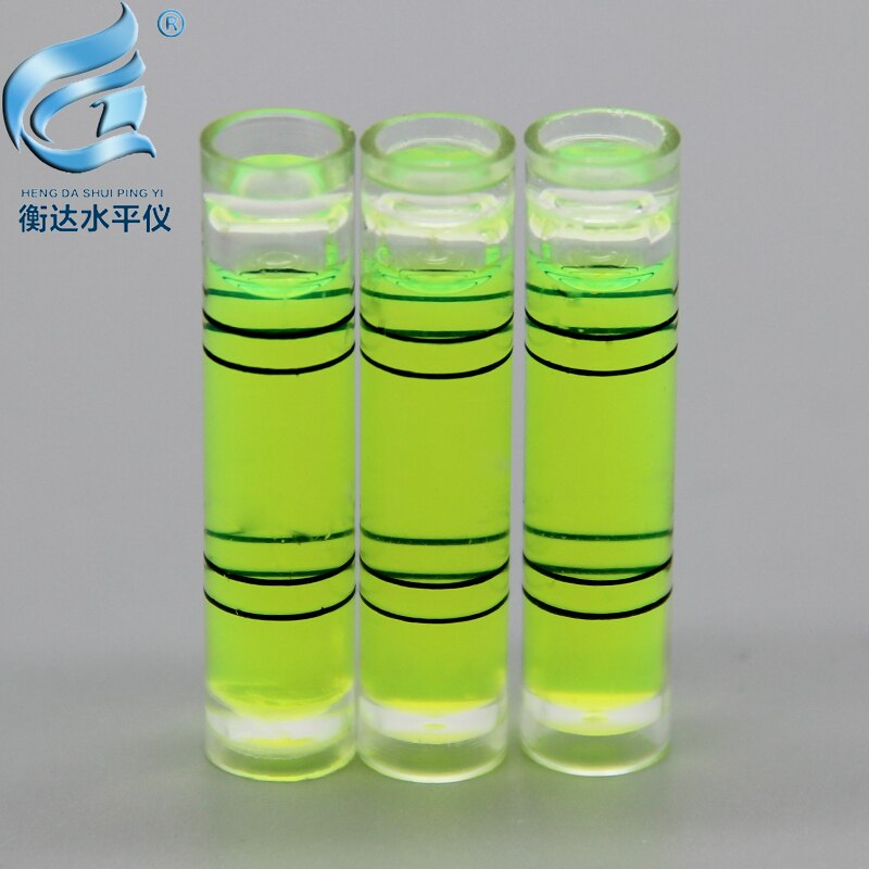 100 szt. 8*35mm poziomica akrylowa bańka cylindryczne poziomy robić ścian obrazy robić zawieszenia akcesoria robić ramek