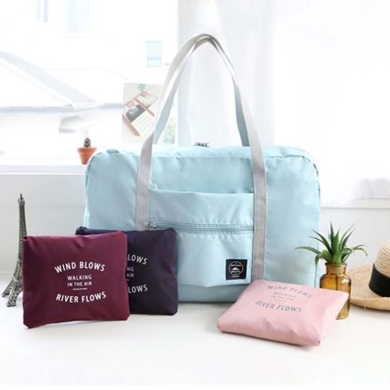 Sacs de voyage imperméable oxford tissu sac de rangement sac de stockage augmenter unisexe pliable shopping sac à bandoulière