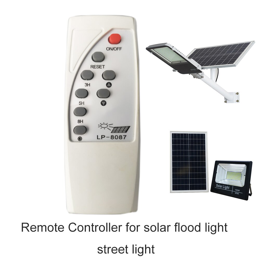 Control remoto IR almohadilla para mando lámpara común y lámparas de luz Solar LED de inundación Solar y de la calle para BSOD: For Flood  Lamp