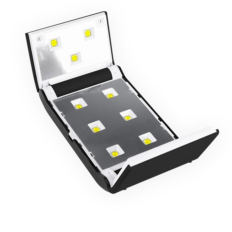 Trådløs genopladelig negle led lampe 24w gel polish tørretumbler led hærdningslys manicure lamper ledningsfri nail art lampe