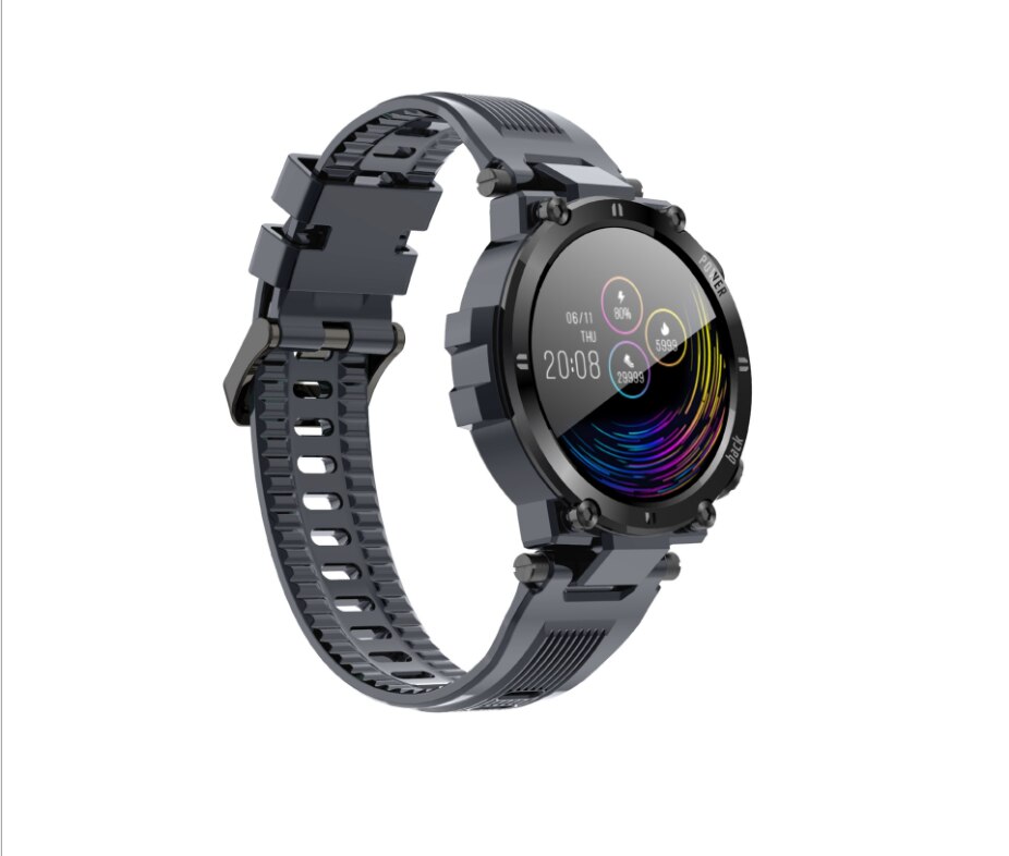Mode Smart Horloge Armband Multi-Sport Bloed Zuurstof Hartslag Bloeddruk Stap Bericht Push IP68 Waterdicht