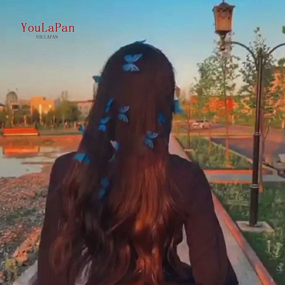 Youlapan-velo De encaje con bordado De mariposa 3D para mujer, bufanda De Hijab con Veu De Noiva, velo De novia De flores, V63