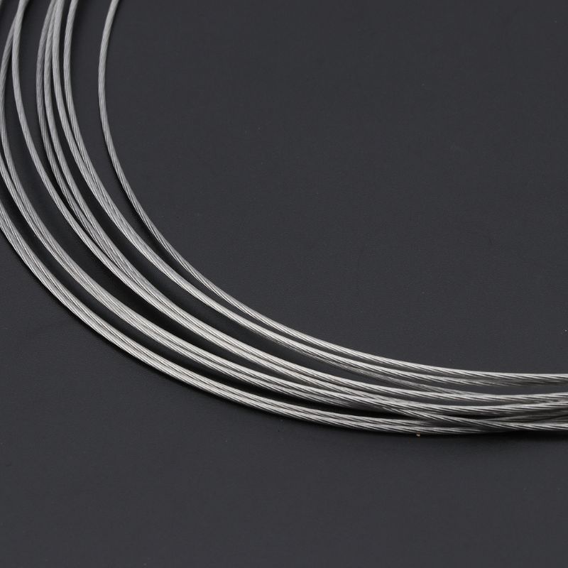 10Pcs Stainless Steel Wire Choker Necklace Cord Rope with Brass Screw Clasp Necklace Choker Collar for DIY Jewelry Craft Making