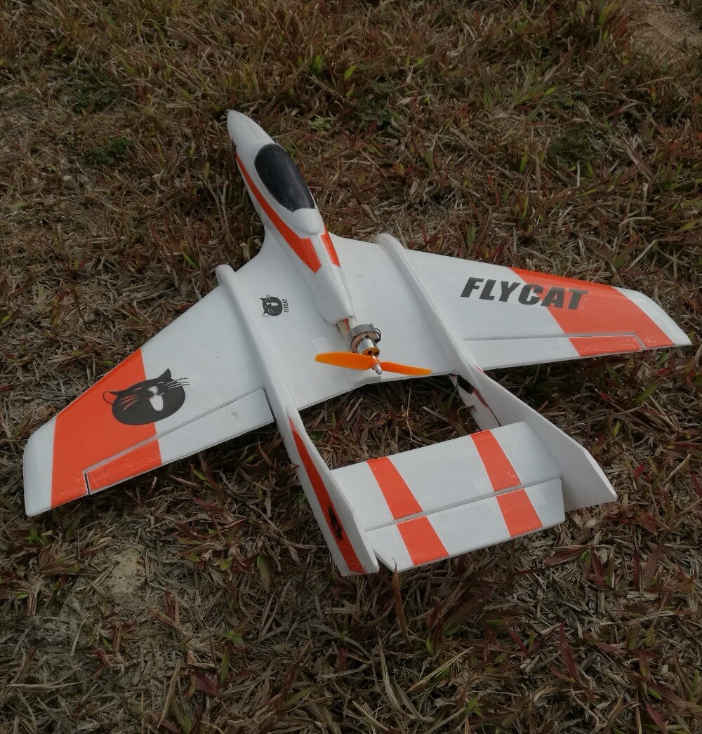 Rc legetøj fly model flycat flyve kat kit