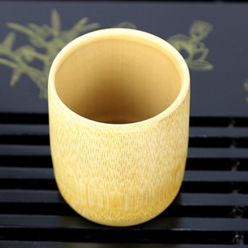 Pure Hand Made Bamboe Cup Natuurlijke Bamboe Thee Kopjes Koffie Kopjes Vintage Sap Drinken Melk Cup