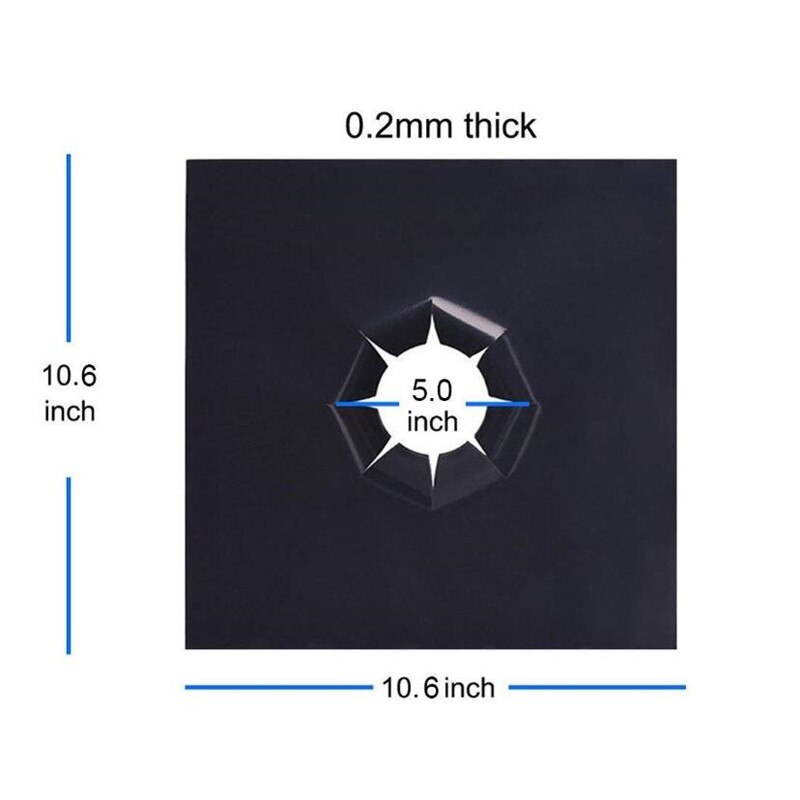 1/4Pc Kachel Protector Cover Liner Gasfornuis Protector Gasfornuis Kookplaat Brander Protector Keuken Accessoires Mat Fornuis cover