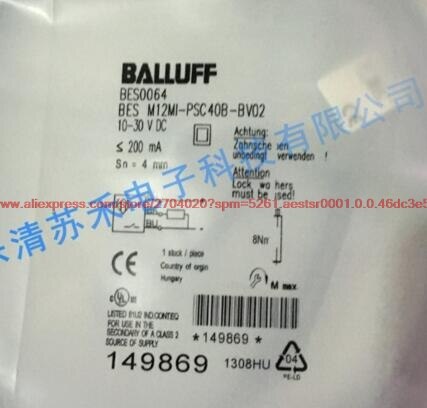 and original BES M12MI-PSC40B-BV02 proximity switch sensor