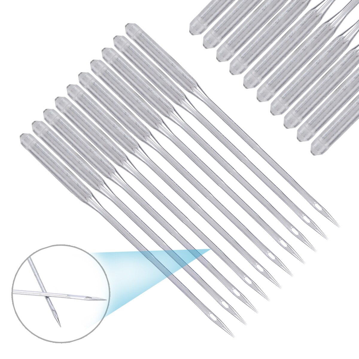 100pcs 14/90B Sewing Machine Needles For Brother Singer Toyota Domestic Knitting Machine HAX1 Household Sewing Needles