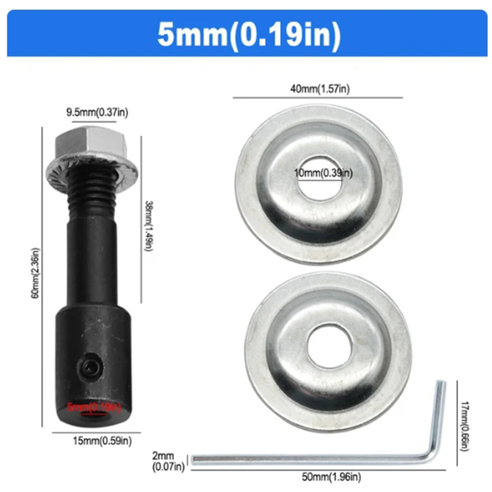 Spindel Adapter 5-16mm Welle Motor- Bank Schleifer Schleifen Rad Pleuel Für Polieren Maschine Zubehör: khaki