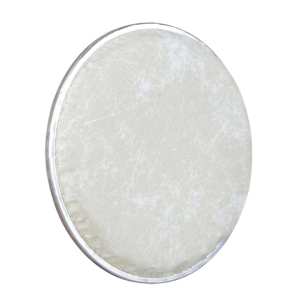 Cabeza de tambor de 10 pulgadas para Conga Djembe, piel sintética, Beige