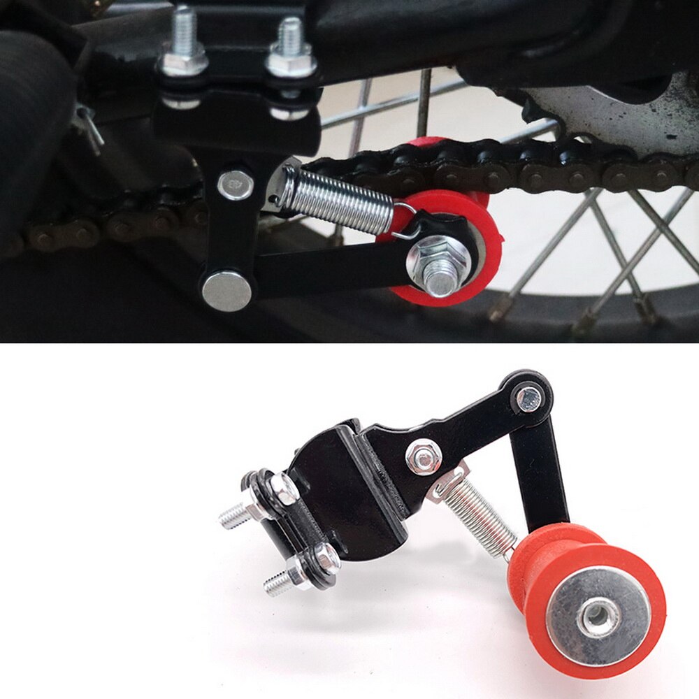 Motorcykel kædespænder kædejustering på rulleværktøj modificeret atv motorcykel kædestrammer