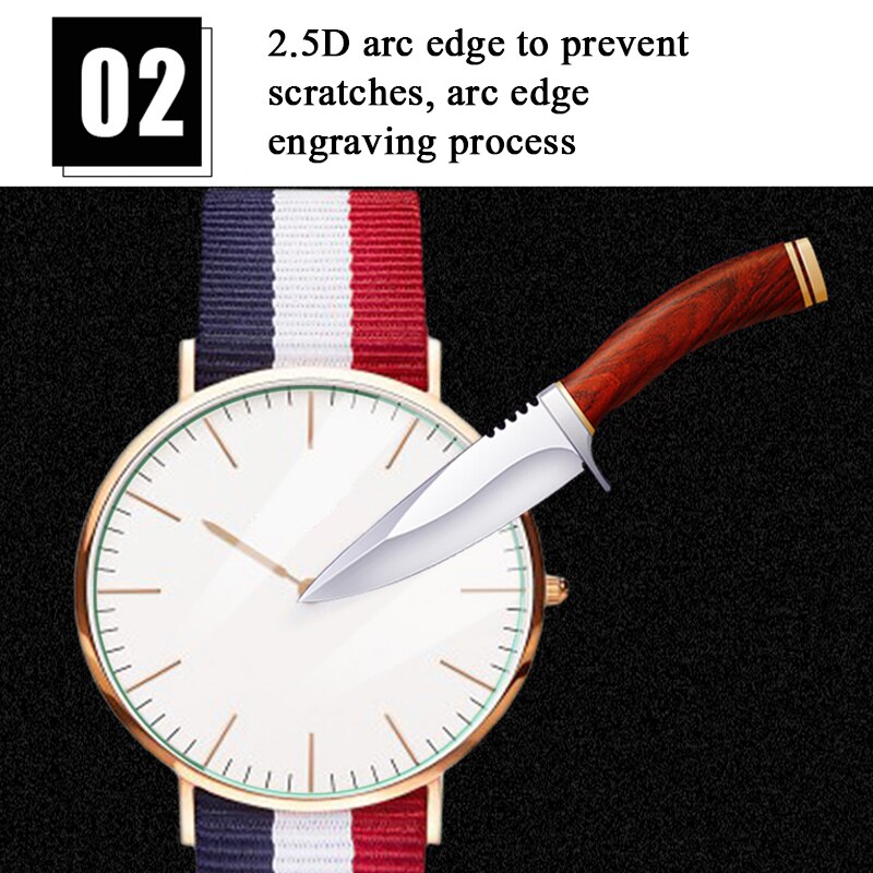 Universal Tempered Glass For Round Watch Protective Film For Smart Watch Screen Protector Diameter 27mm 30mm 32mm 34mm 36mm