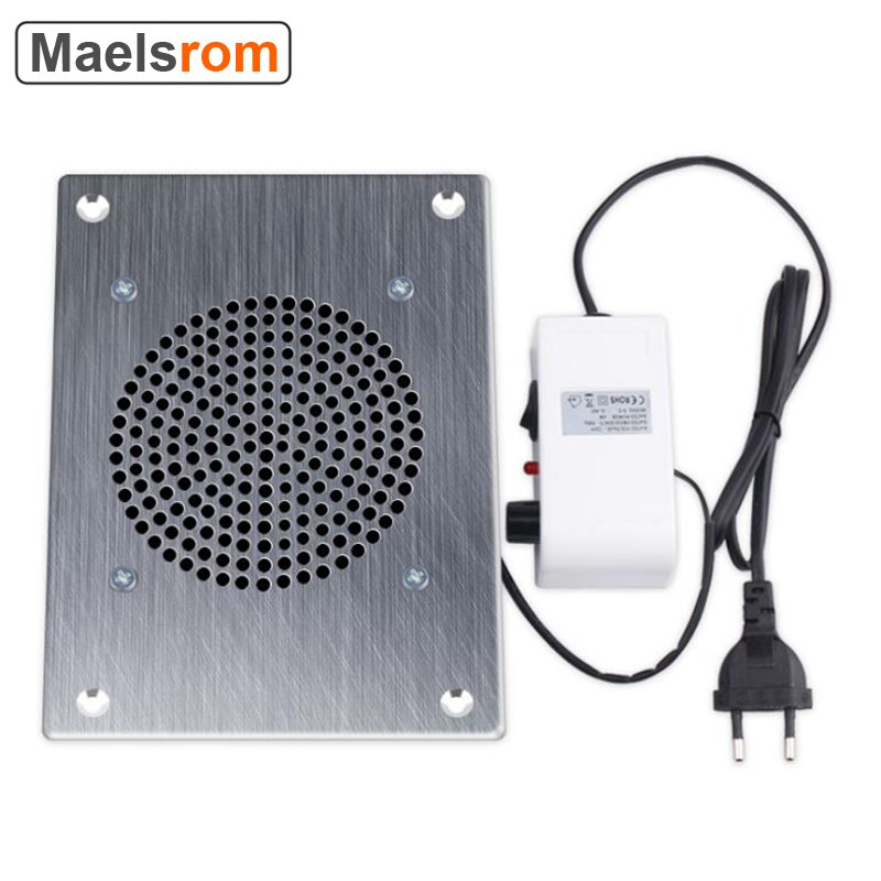 Metal Nail Dust Collector Nail Suction Fan Nail Dust Vacuum Cleaner Manicure Machine with Dust Collecting Bag Salon Tools: Default Title