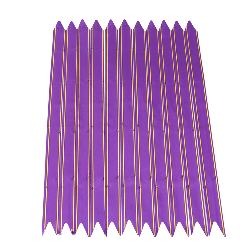 10Pcs/set Pull Bow Ribbons Flower Wrappers For Wedding Events Birthday Decoration Happy Year Christmas Decoration: purple