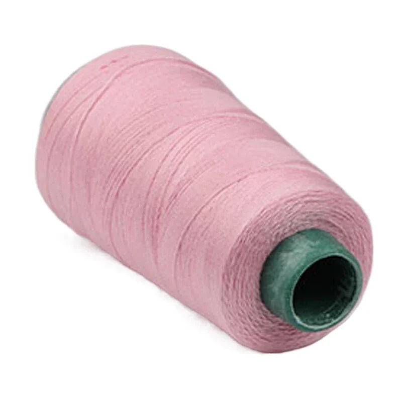 Hilo de coser para pantalones vaqueros, 1300 yardas, 20S/3, 3 hebras, máquina overlocking, cordones gruesos de poliéster, manualidades DIY, líneas de mezclilla, hilo de bordar: Rosa