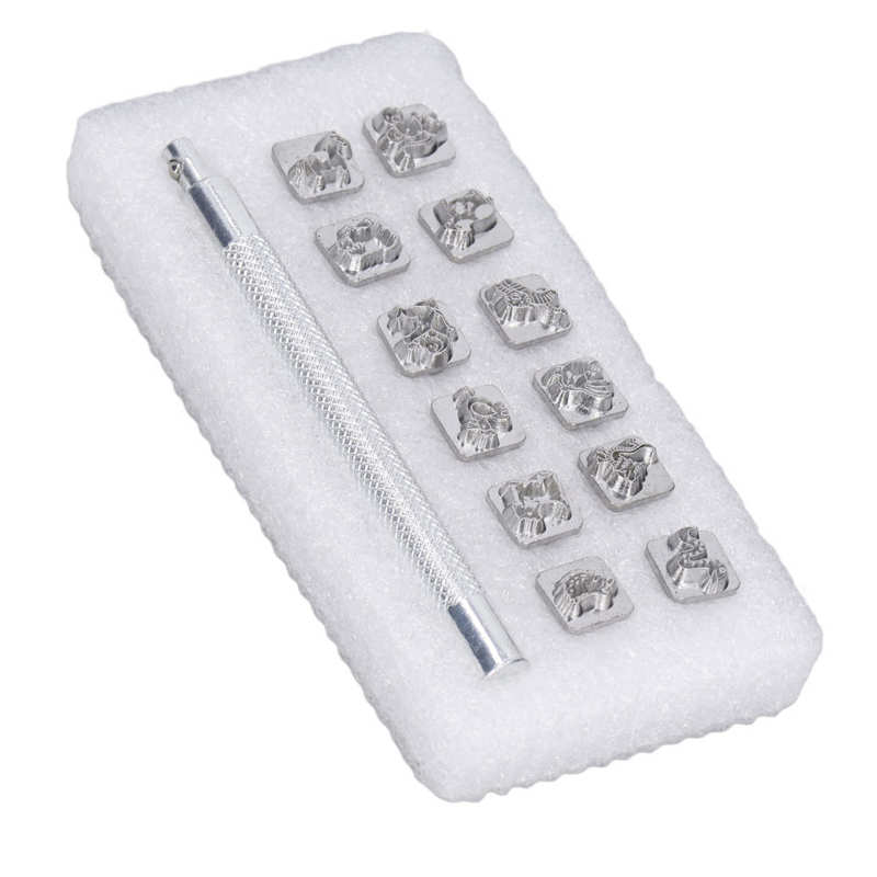 Leather Stamps Leather Stamping Kit DIY Production for Home for Suitcase for Wallet
