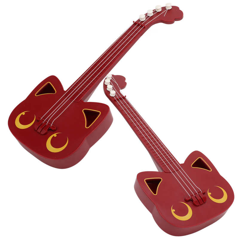 Plastic Ukuleles Small Ukulele Toy Carbon Nylon String for for Beginners