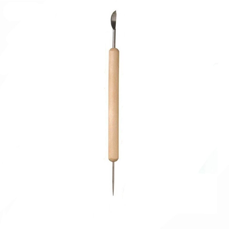 Clay Sculpting Kit Sculpt Smoothing Wax Carving Pottery Ceramic Tools Polymer Shapers Modeling Carved Tool: J