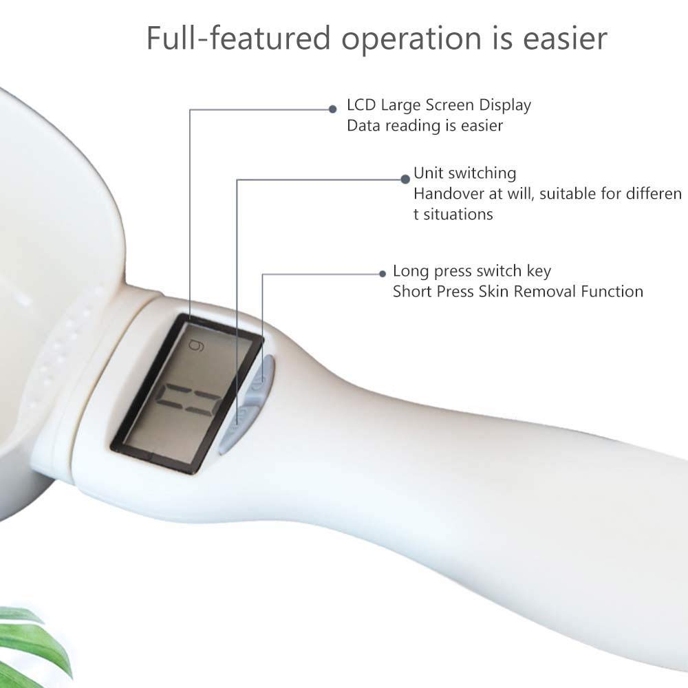 Pet Food Digital Measuring Spoon Multi Functional Detachable Smart Precise Measuring Scale Spoon with LED Display