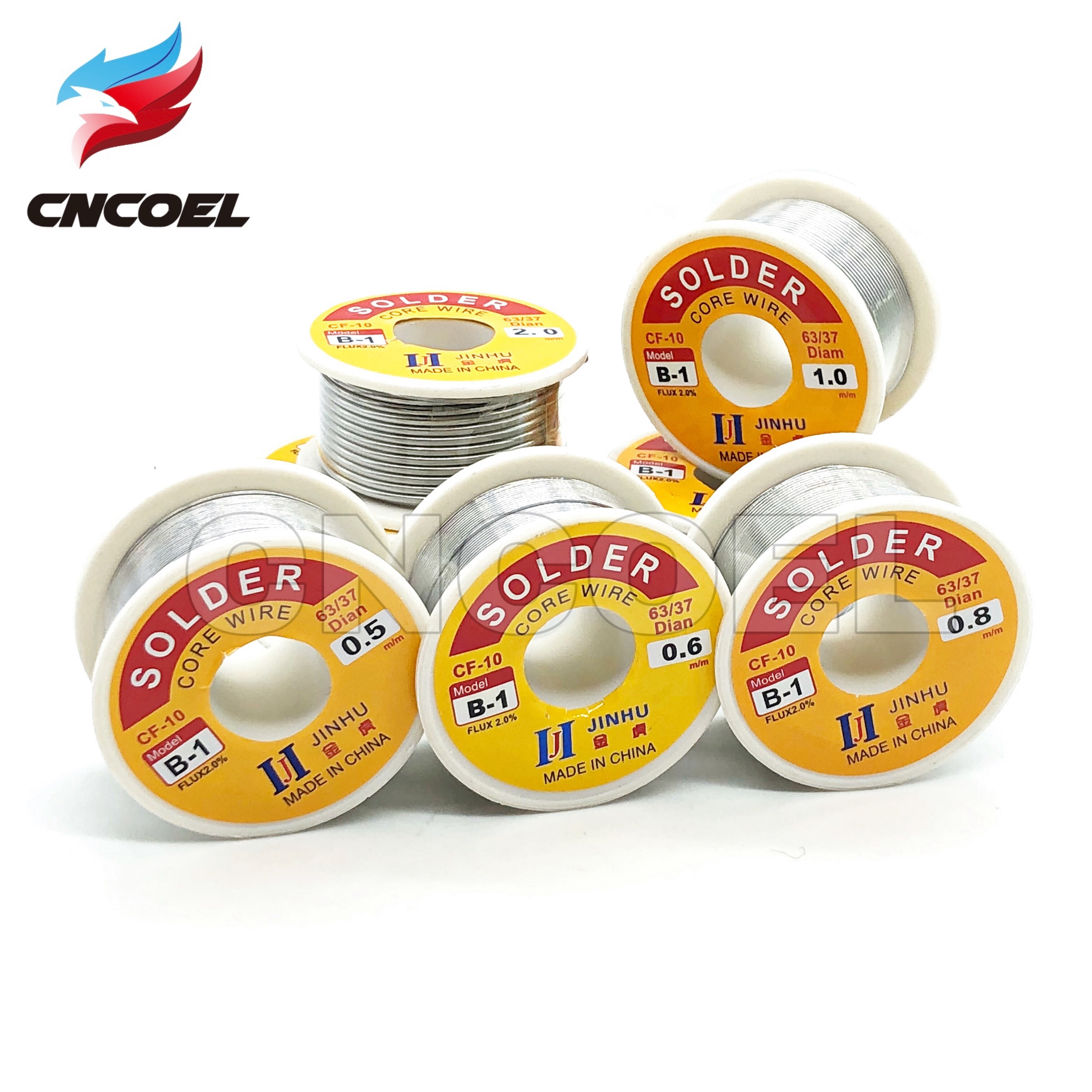 0.5/0.6/0.8/1/1.2/1.5/2.0 mm 63/37 100g 2.0%  tin bly tin tråd smelte kolofonium kerne lodde lodde tråd rulle
