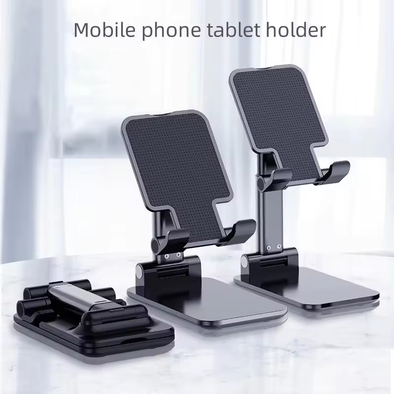 Desk Mobile Phone Holder Stand For iPhone 16 iPad Xiaomi Adjustable Desktop Tablet Holder Universal Table Cell Phone Stand