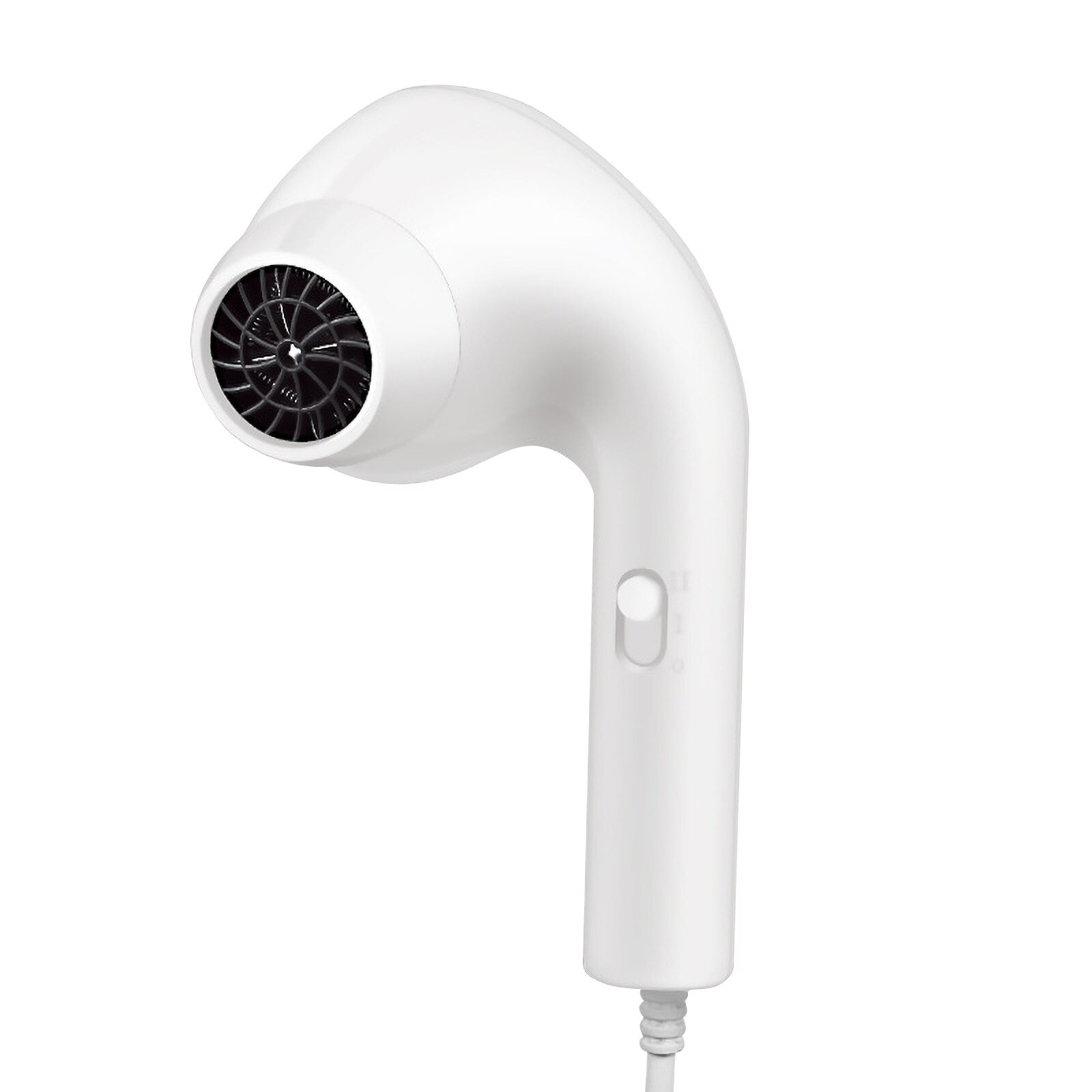 Hair Dryer Strong Wind Salon Dryer Big Peas Dry Electric Hair Dryer Us Regulations Secador De Cabello#g38: White