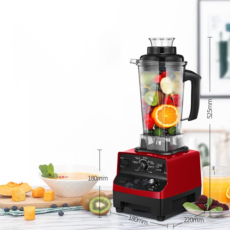 809A BPA free Blender 800W Blender Mixer Heavy Duty Food Processor Commercial Juicer Ice Smoothie Machine