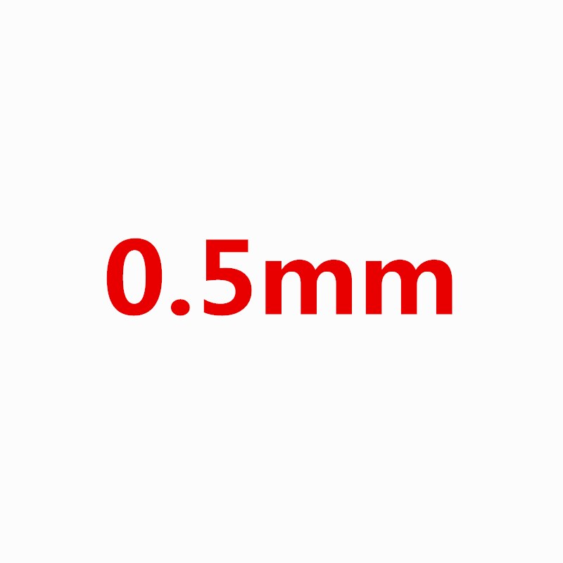 0.5 0.8 1.0 1.5 2.0mm lila vaxad sladd vaxad tråd sladd snöre rem halsband reppärlor för smyckestillverkning: 0.5mm