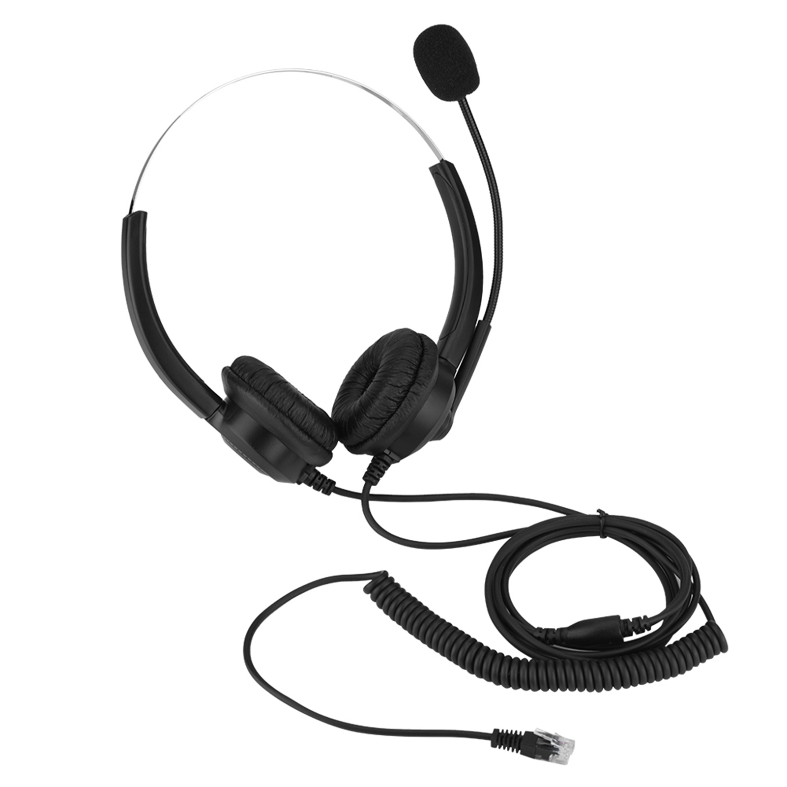 Call Center Headset Voor Xiaomi Klantenservice Noise Cancelling 360 Graden Roterende Oorbeschermers Rekbare Hoofdband Hoofdtelefoon