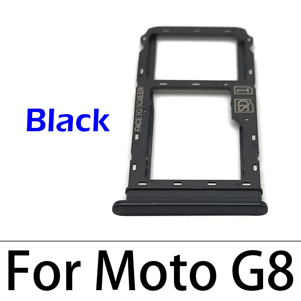 5PCS SIM Card Tray Slot Holder Replacement Part For Motorola Moto G8 G8 Plus G8 Play G8 Power Lite