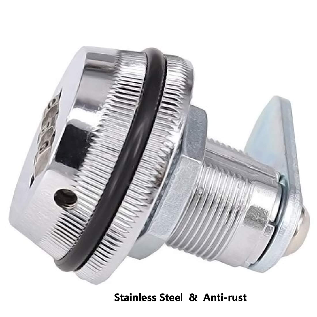 Safety lock combination lock polished chrome-zinc alloy coded password mailbox cabinet locker