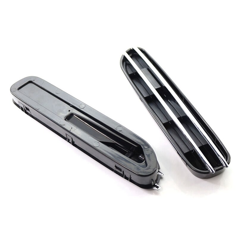 2Pcs Car Air Flow Side Fender Vents Mesh Grill For-BMW E60 M5 E61 E39 E90 M3 E90