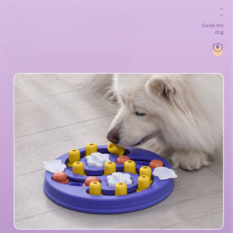 Jouets Puzzle pour chiens, mangeoire lente interactive, augmentation des chiots, distributeur de nourriture IQ, manger lentement, bol antidérapant, jeu d'entraînement pour animaux de compagnie, chat et chiens