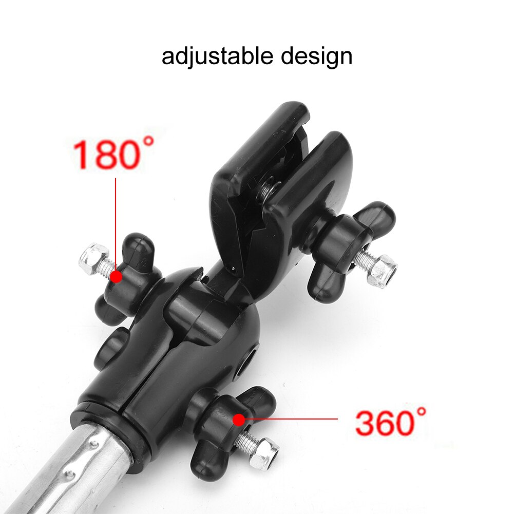 Rolstoel Wandelwagen Fiets Paraplu Gehechtheid Handvat Bar Houder Klem Supporter Connector Wiel Stoel Voor Ouderen