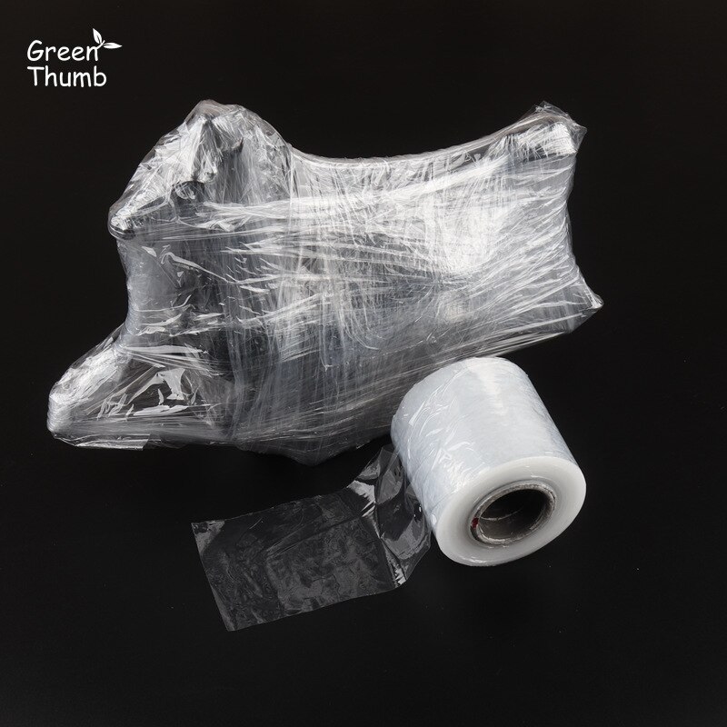 1 Roll 6cm 100m Stretch Wrap Transparent Packing Film Industrial Stretch Plastic Sealer Winding Durable Hand Wrap