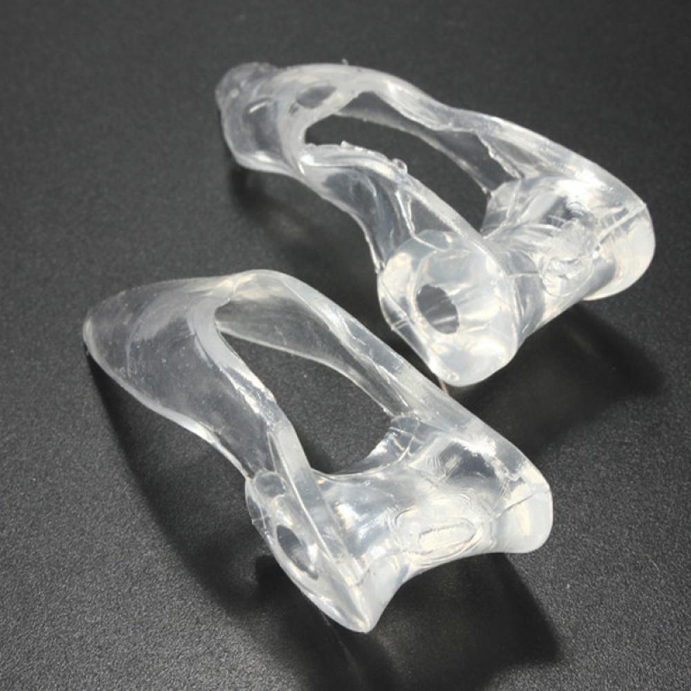 1 Paar Voet Teen Gel Silicone Separator Duim Valgus Beschermer Bunion Opluchting Voeten Zorg Teen Orthese Massager Teen Voor Relief