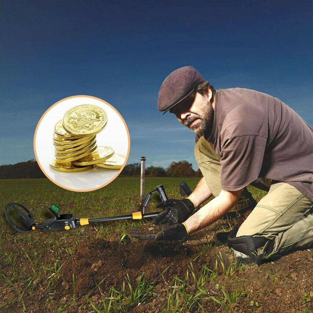 Metal Detector Underground Search Finder Gold Detector Treasure Hunter Detecting Pinpointer Waterproof#g35
